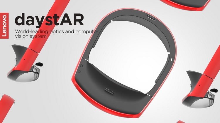 Lenovo показала концепты AR-шлема, умной колонки и кардиографа»